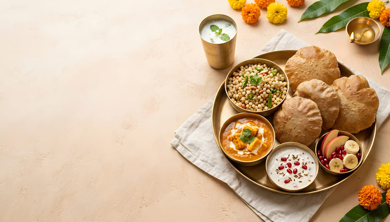 Fasting during navratri should eat food that keeps their energy levels up throughout the day