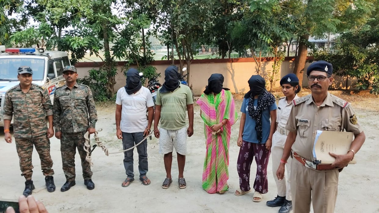 Bihar news: death of young lady her body was buried in orchard four accused arrested