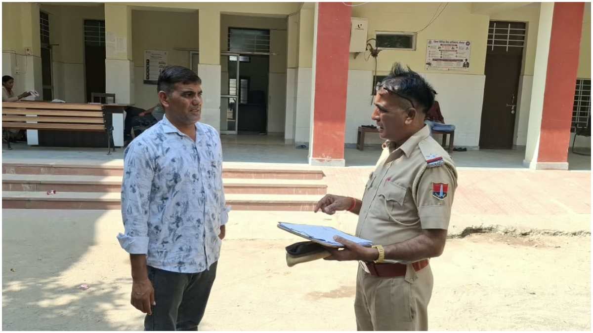 dholpur jail history sheeter ajit baniya attacks jail guard 21 criminal cases