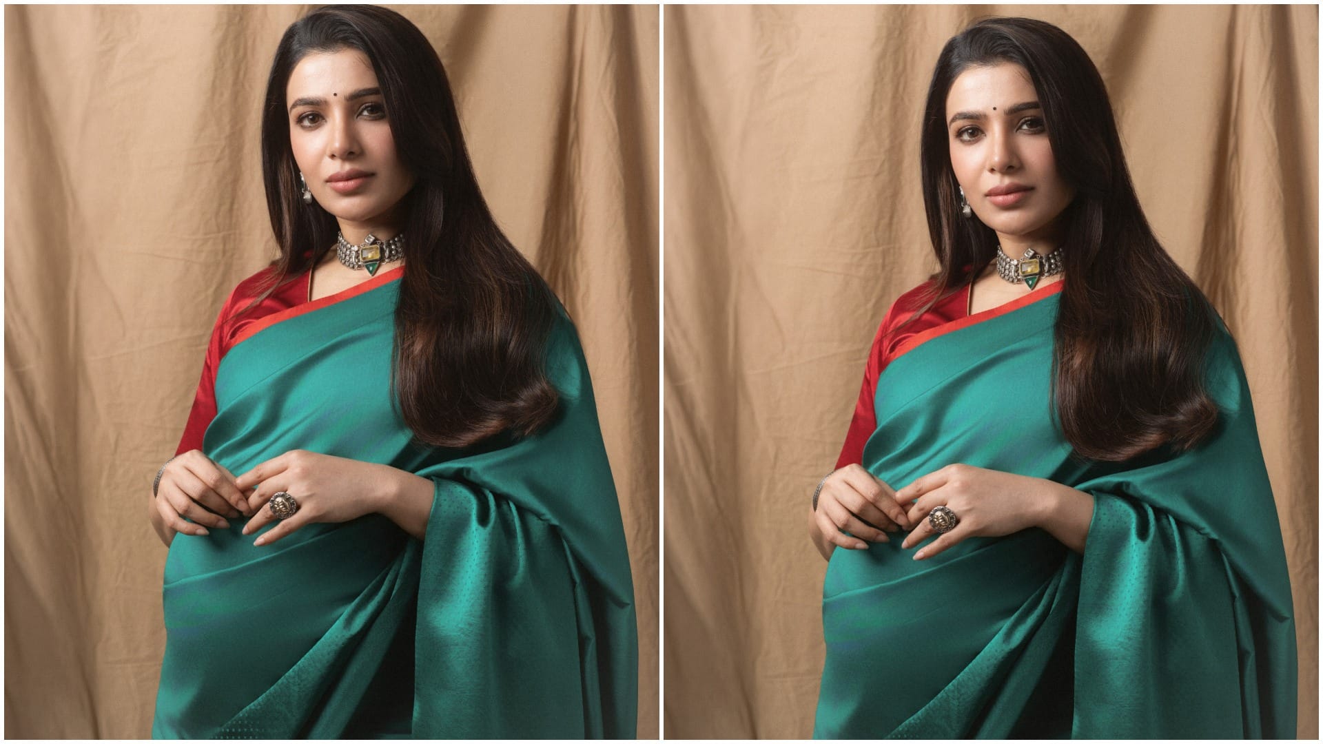 Samantha Ruth Prabhu Ethnic Maternity Looks: Festive Outfit Ideas for Pregnant Women