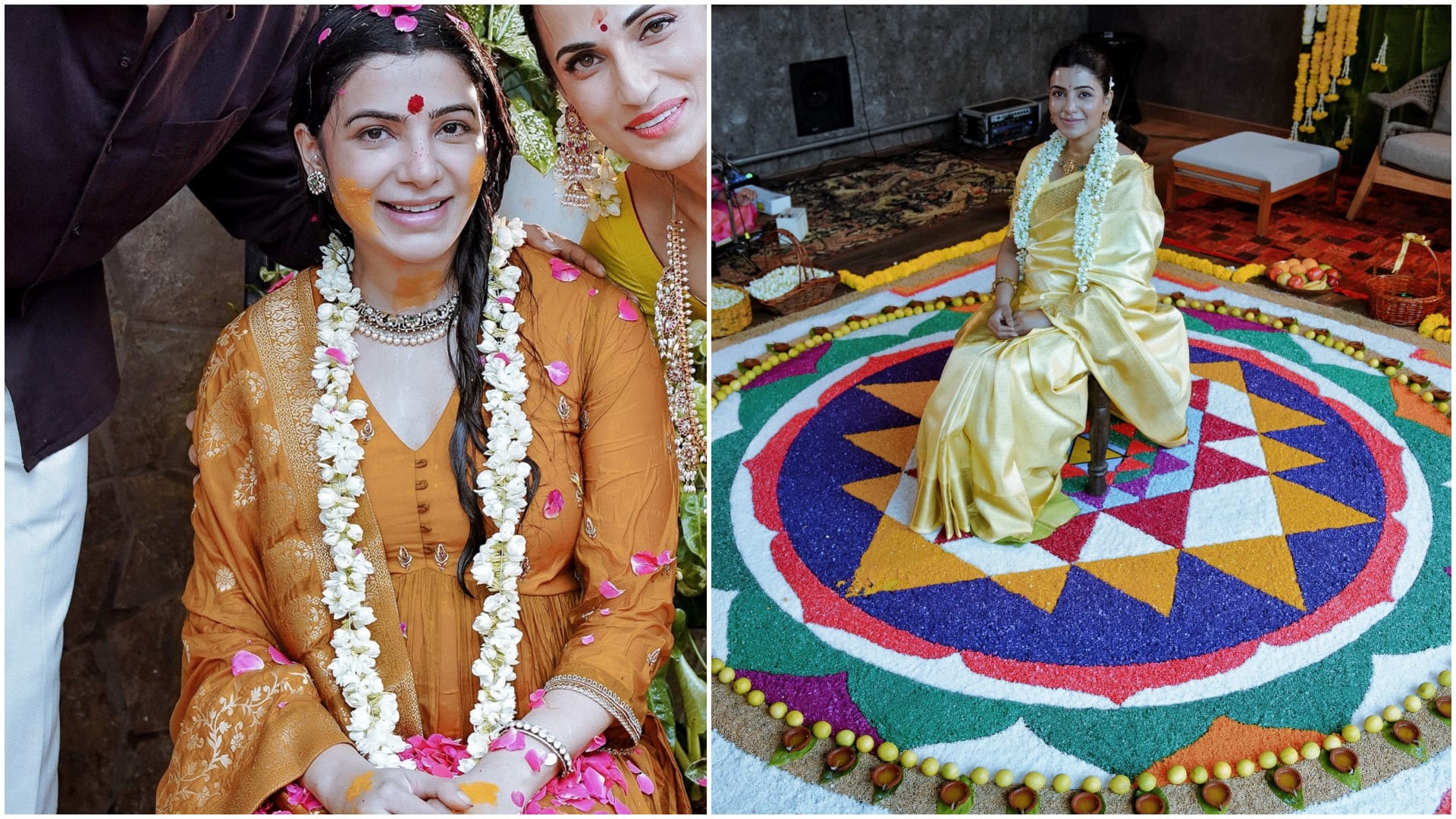 Samantha Ruth Prabhu Ethnic Maternity Looks: Festive Outfit Ideas for Pregnant Women