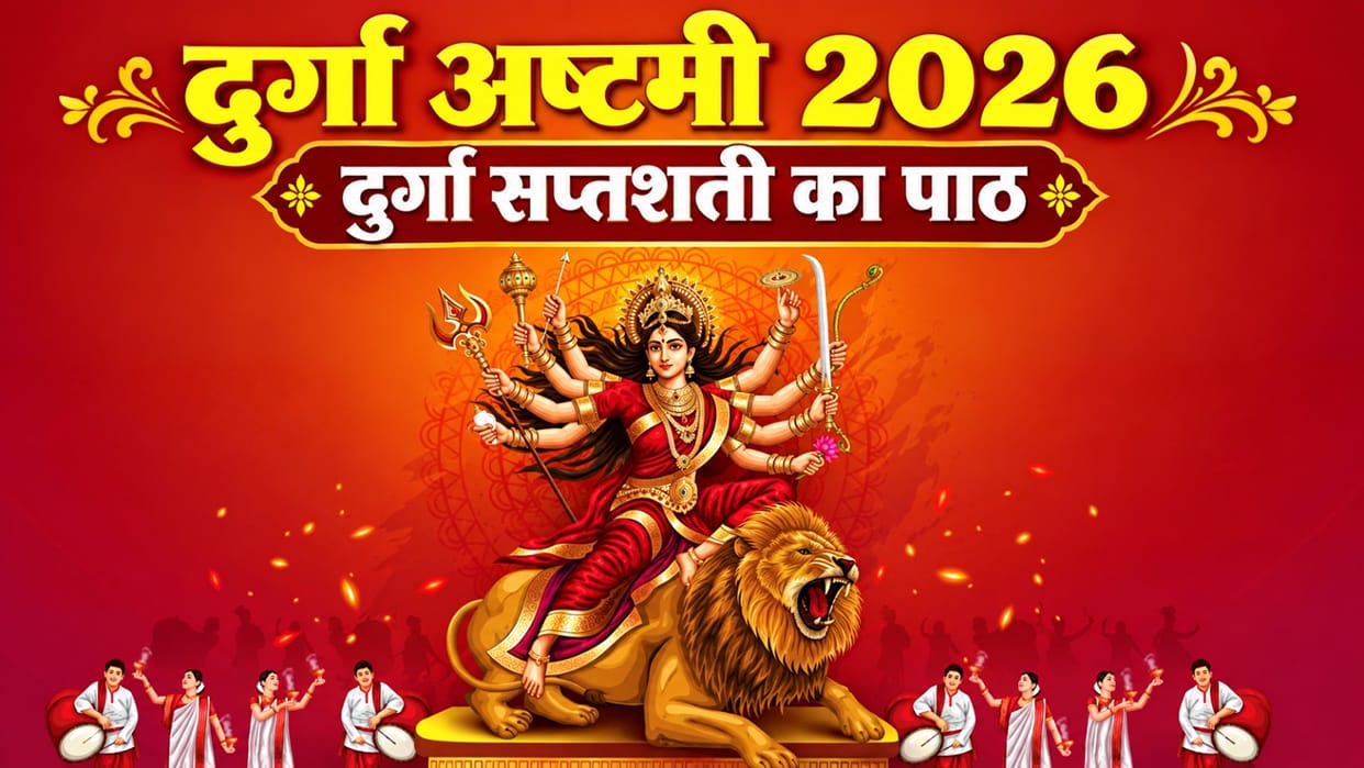 durga saptashati path on durga asthmi 2026 date shubh yog and benefits
