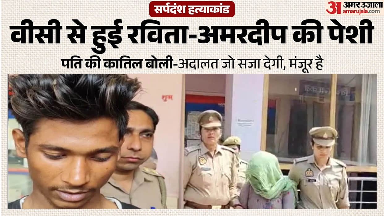 Amit Kashyap Murder Case: Ravita and Amardeep Appear via Video Conferencing in Meerut Court
