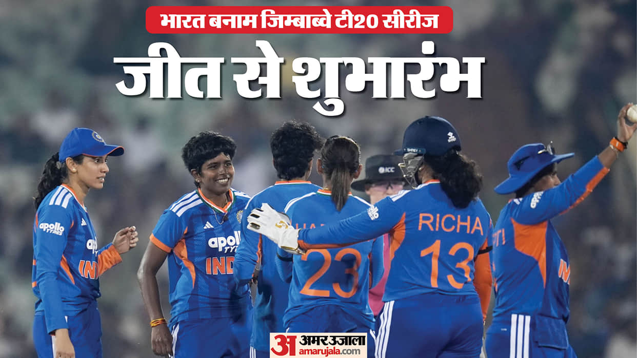 IND W vs ZIM W T20 Highlights: India vs Zimbabwe 1st T20 Key Highlights Moments Scorecard Result