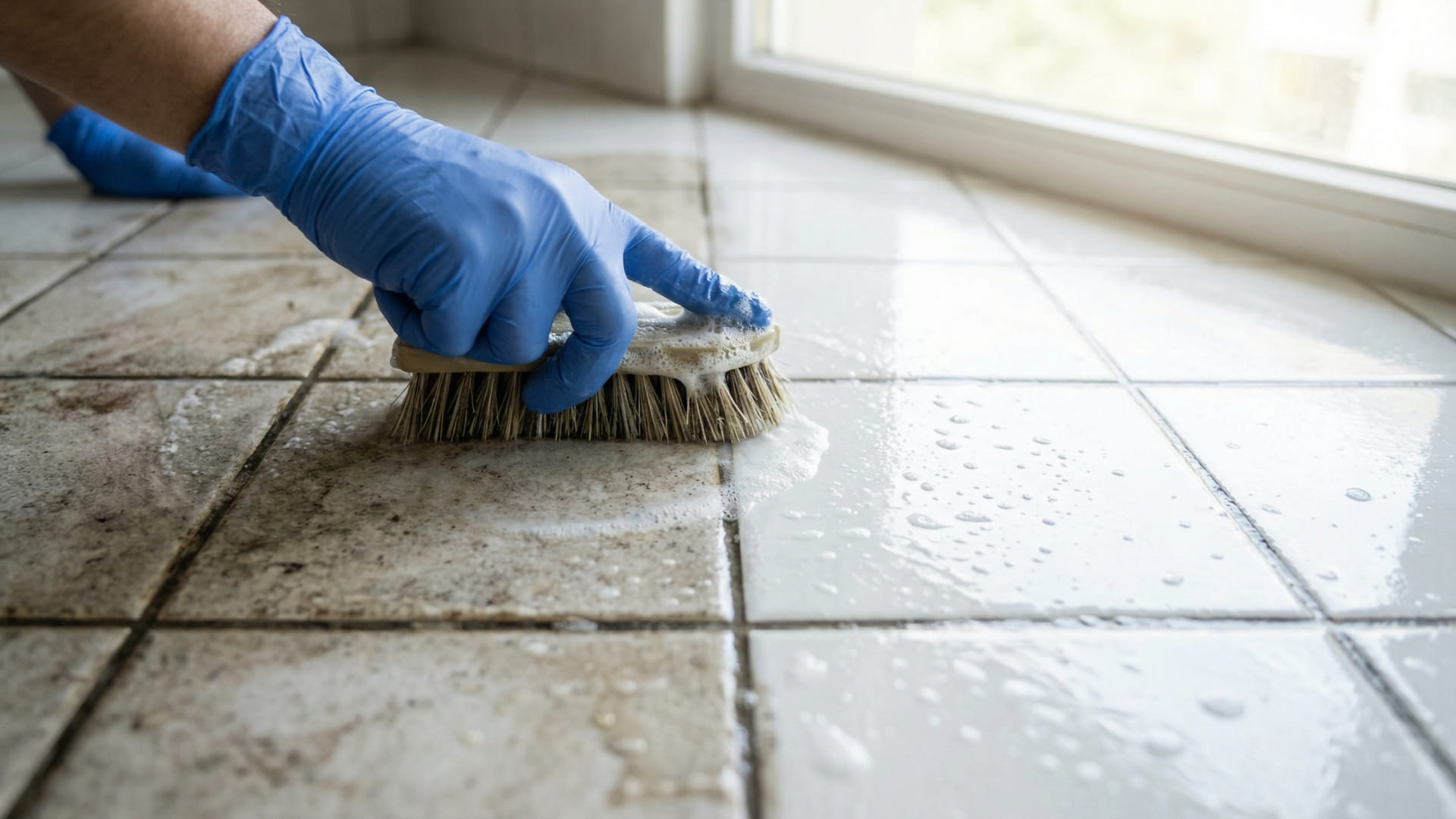 How to get rid of bathroom dirty and yellow tiles bathroom ki tiles kaise saaf karen