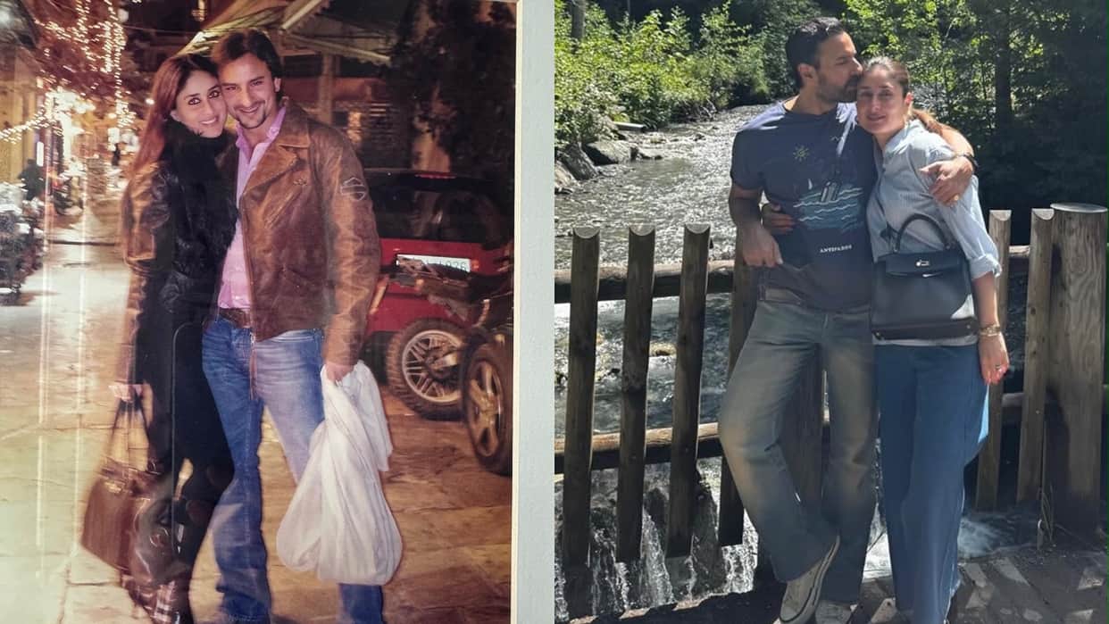 Kareena Kapoor And Saif Ali Khan celebrating 14th marriage anniversary and posted photos on social media