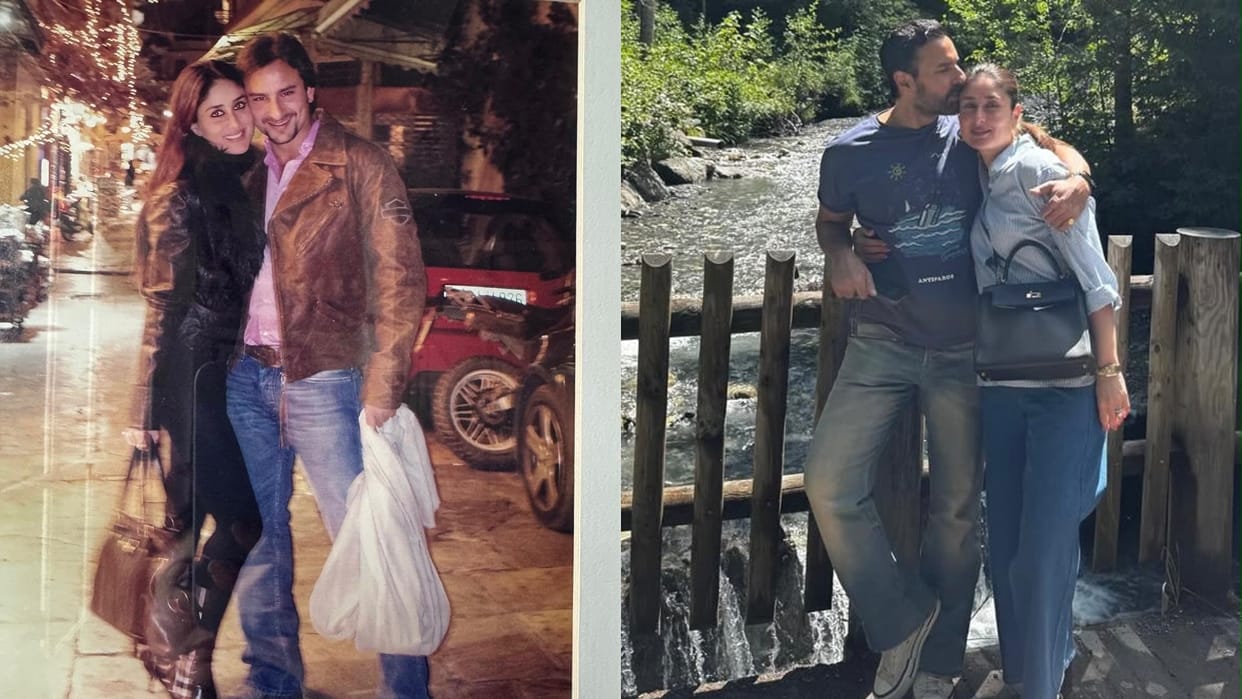 Kareena Kapoor And Saif Ali Khan celebrating 14th marriage anniversary and posted photos on social media