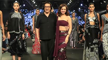 tejasswi prakash stunning Look In a Fashion Week Nitanshi Goel turns showstopper for Suneet Varma collection