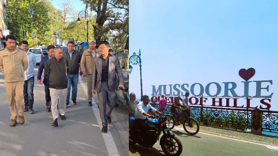 Mussoorie  High-tech cameras will now monitor vehicles violating rules on Mall Road
