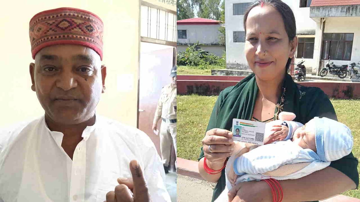 Doiwala DPC elections councillor votes with newborn, another casts vote 3 days after father death