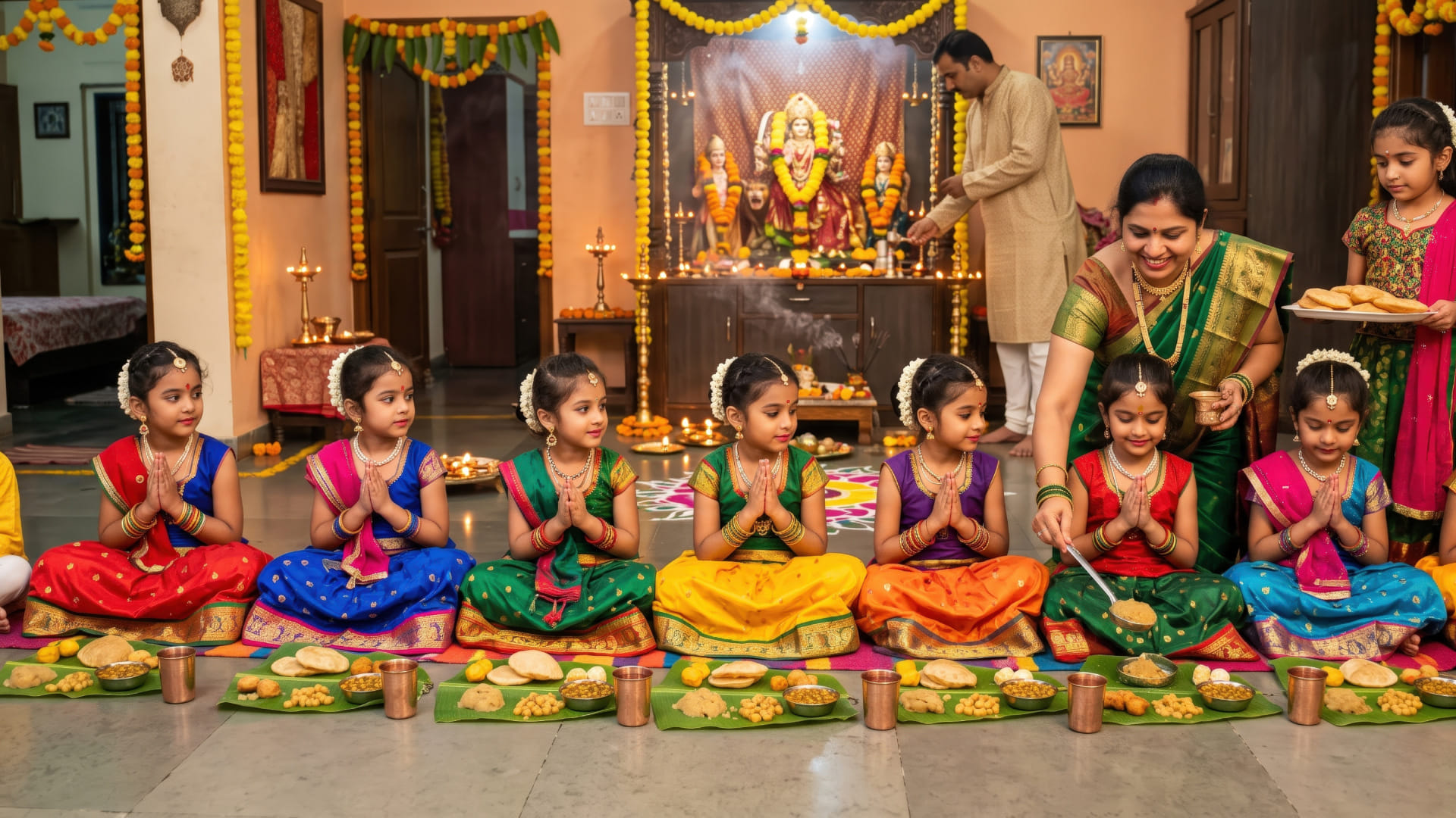 Shardiya Navratri 2026: Perform Kanya Pujan in These Auspicious Timings on Mahanavami for Goddess Siddhidatri