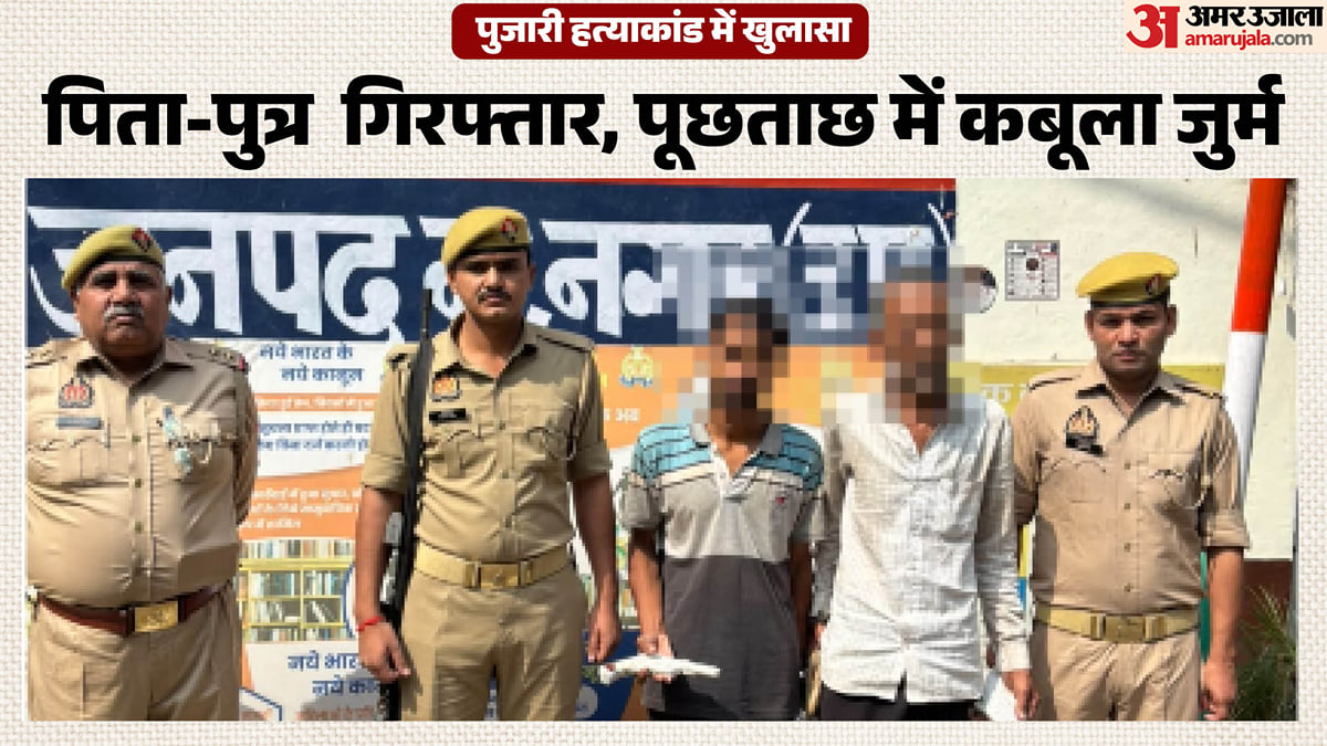 पुजारी हत्याकांड: कहा था-बेटा होगा, बेटी हुईं तो कर दी महंत की हत्या, पिता-पुत्र ने पुलिस पूछताछ में उगला सच
