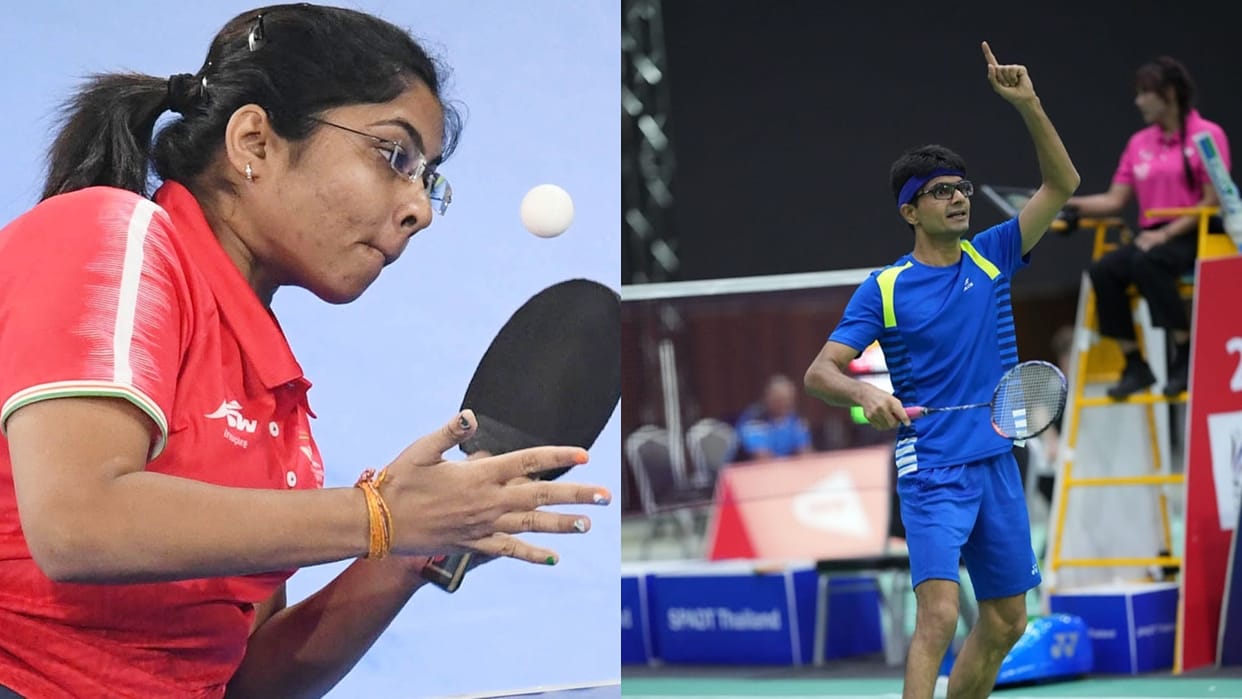 Asian Para Games badminton and Table Tennis match result updates Suhas LY Bhavina Patel makes winning start