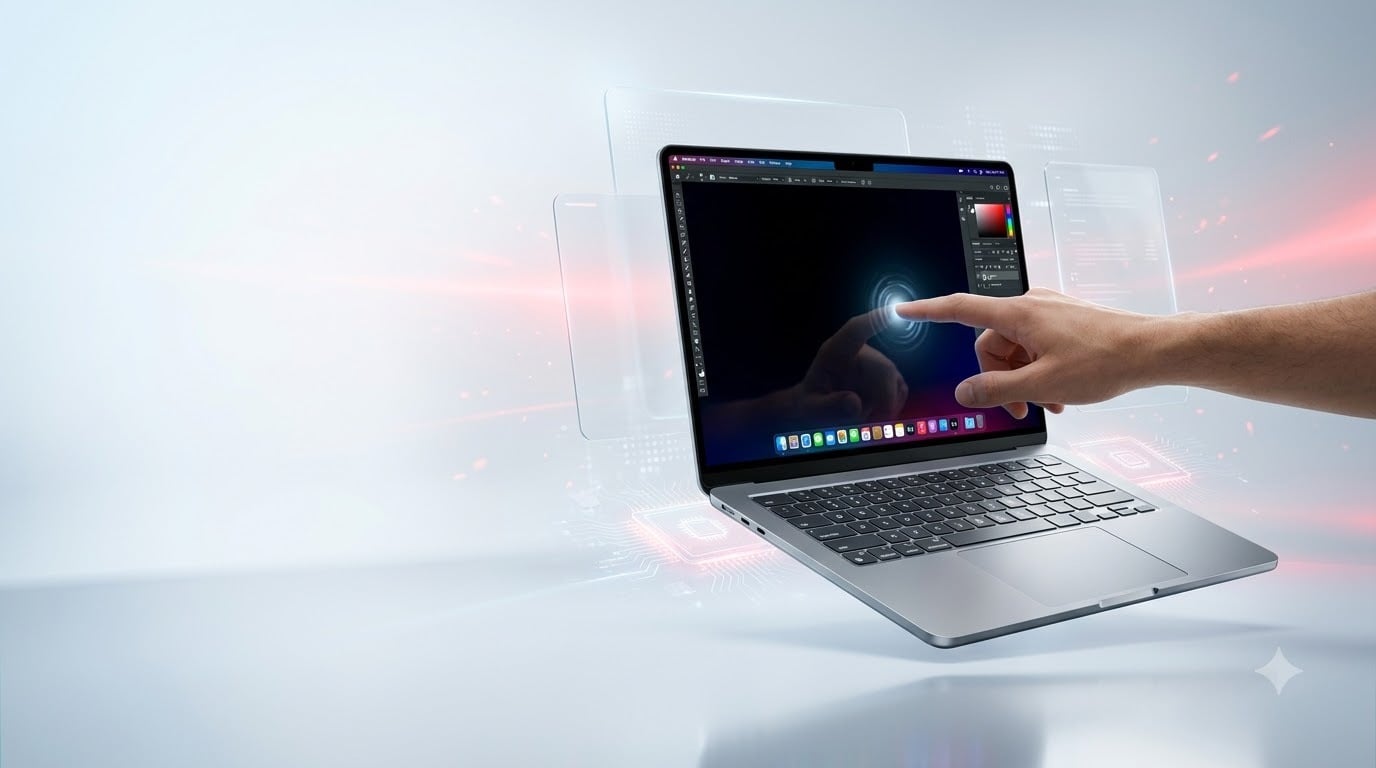 Apple’s First OLED Touchscreen MacBook Pro Leaked  October Launch