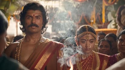 Ranabaali Movie review in hindi vijay deverakonda and rashmika mandanna starrer with arnold vosloo