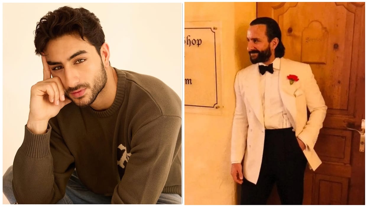 Saif Ali Khan Makes Instagram Debut Son Ibrahim Ali Khan Asks Is This You Abba