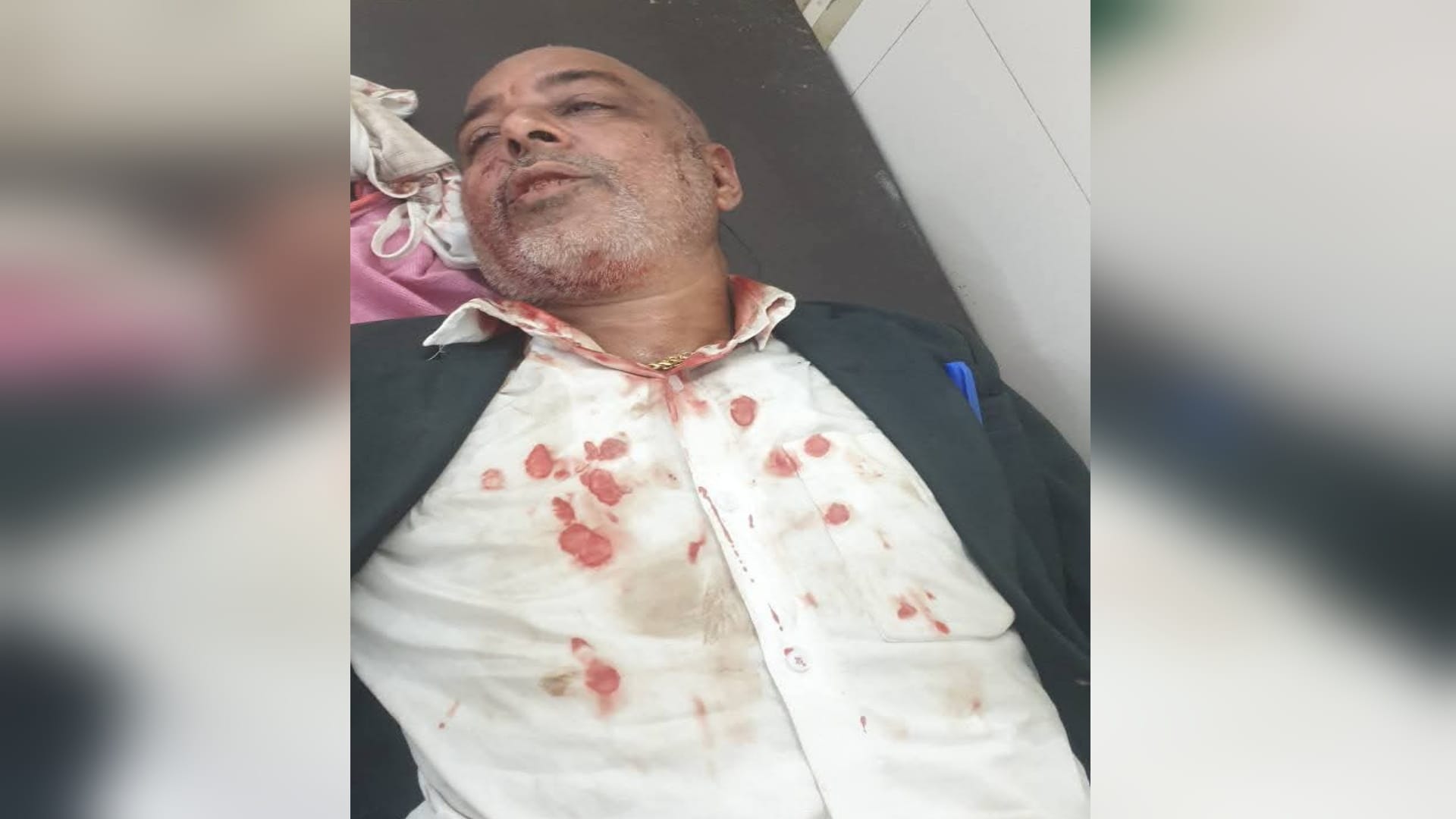 Prayagraj murder case Wife says husband was shot in front of the police outpost in-charge; police remained