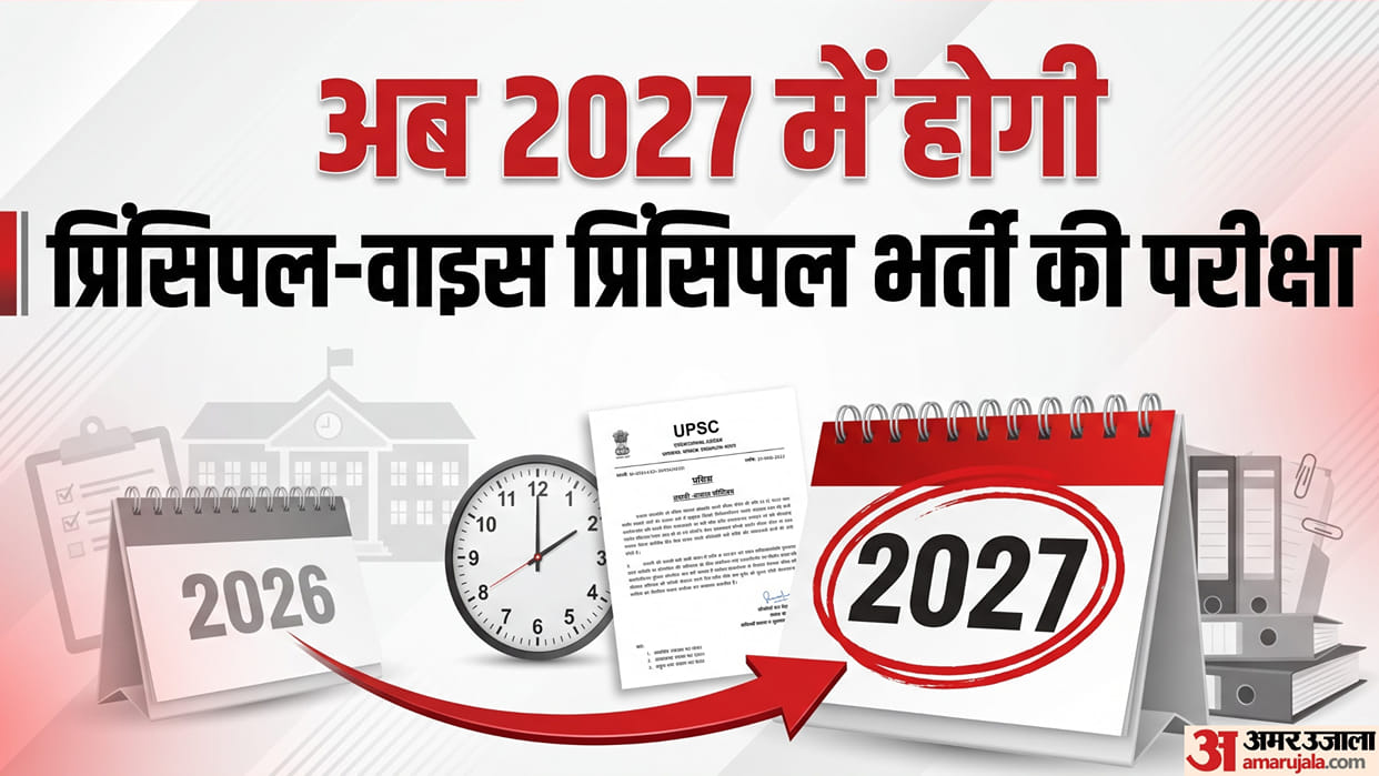 UPSC Principal, Vice Principal Recruitment 2026: CRT Exam Date Revised to January 9