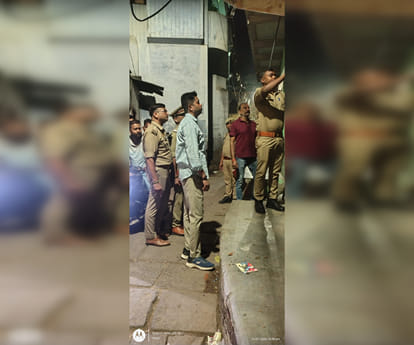 Raid conducted on a firecracker warehouse in Varanasi illegal firecrackers seized
