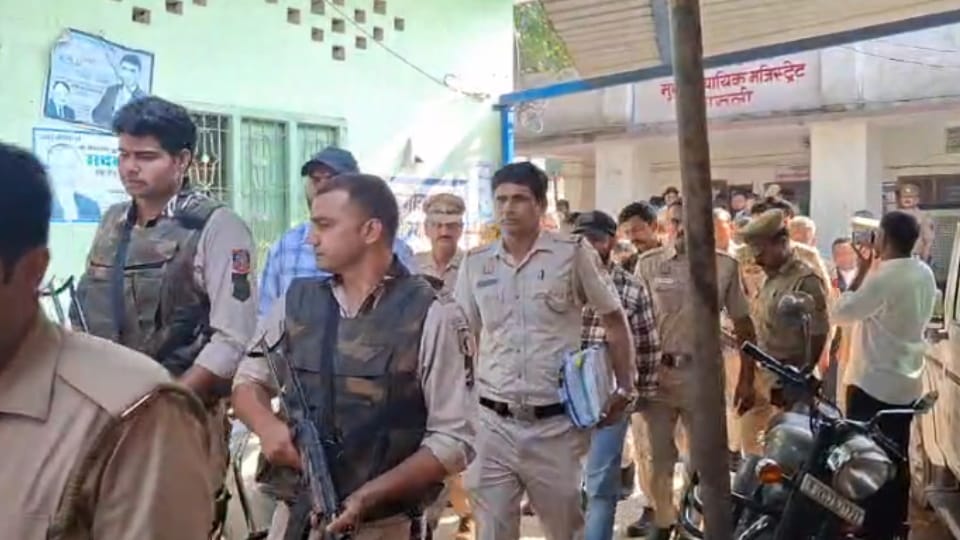 Shamli: Gogi Gang Shooters Yogesh Tunda and Deepak Brought from Tihar Jail in Ankit Baliyan Murder Case