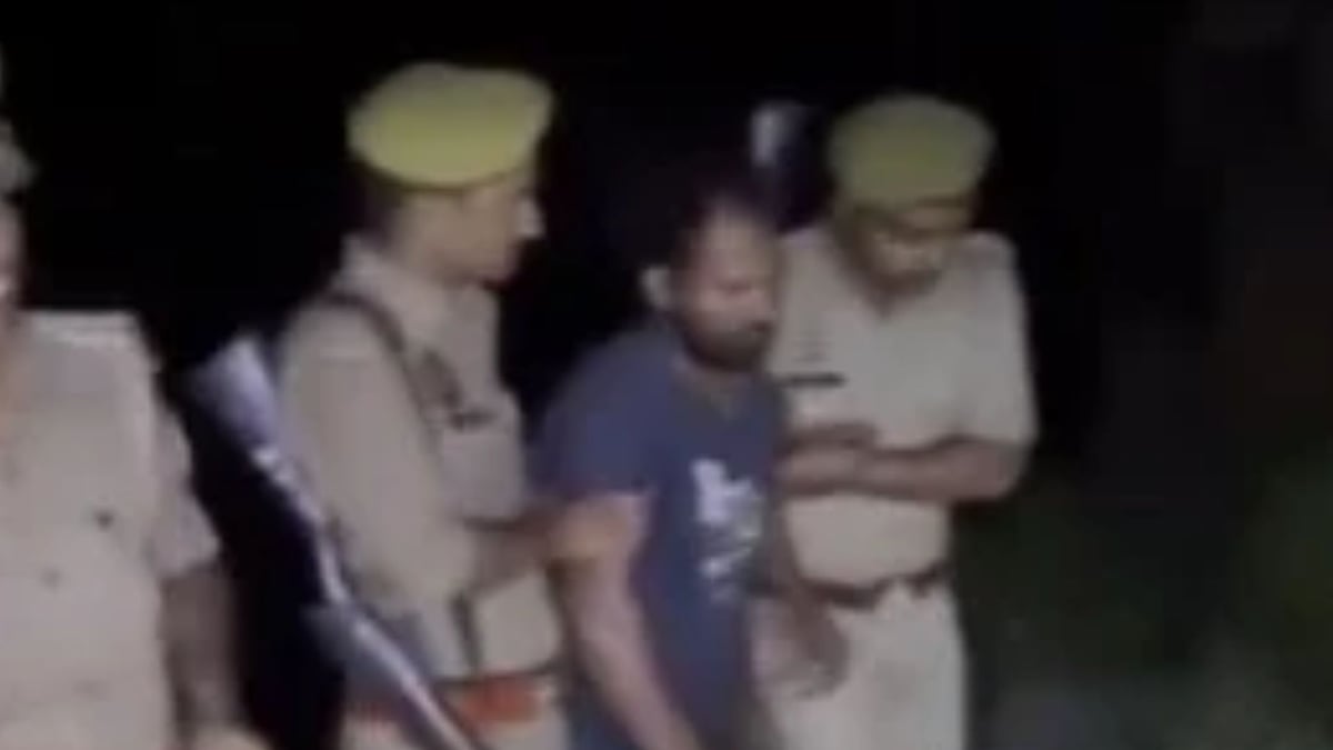 यूपी: पुलिस पर गोतस्कर ने चलाई गोली, मुठभेड़ में घायल होने के बाद अरेस्ट; हथियार और कारतूस बरामद