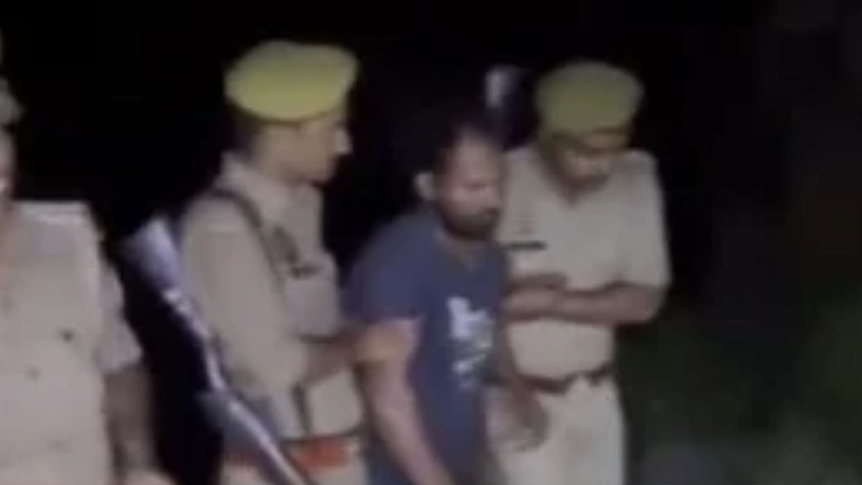 Cattle smuggler opens fire on police arrested after injured in encounter weapons and cartridges recovered