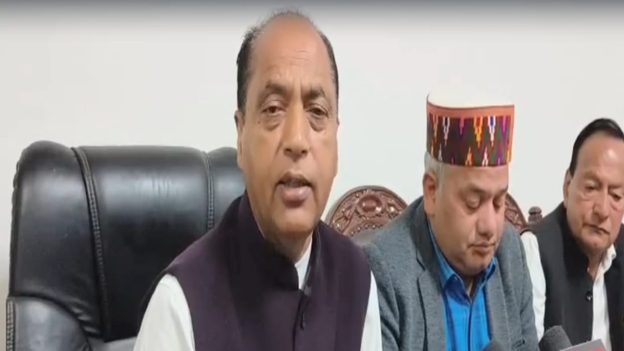 Jairam Thakur said that development work stalled and law and order deteriorated during the four-year Congress