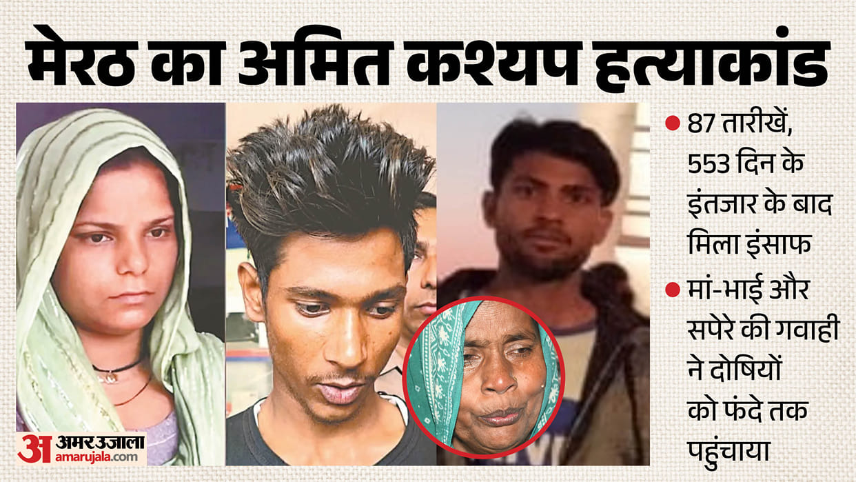 Meerut Snakebite Murder case Justice for Amit in 553 days 87 Hearings and 12 Witnesses Lead to Death Sentence