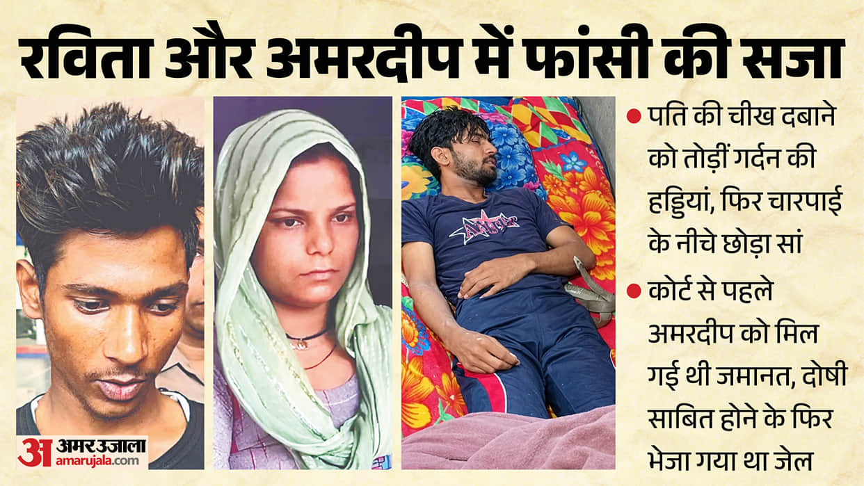 Meerut Snakebite Amit Kashyap Murder case Ravita Behaviour and Doctors' Suspicions Led to Death Sentence