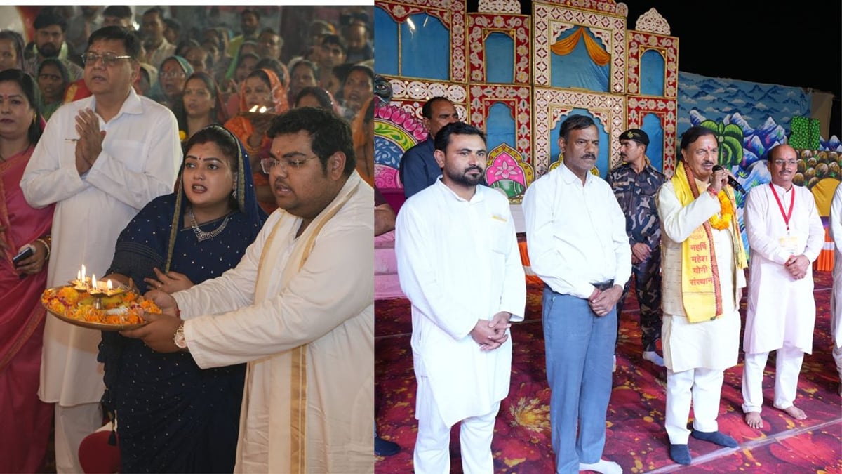 नोएडा में महर्षि नगर की रामलीला में गूंजा जय श्रीराम, लंका दहन के दृश्य ने बांधा समां