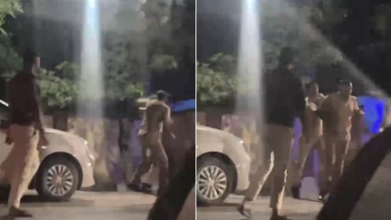 सीओ आवास के सामने पुलिसकर्मियों में हुआ विवाद