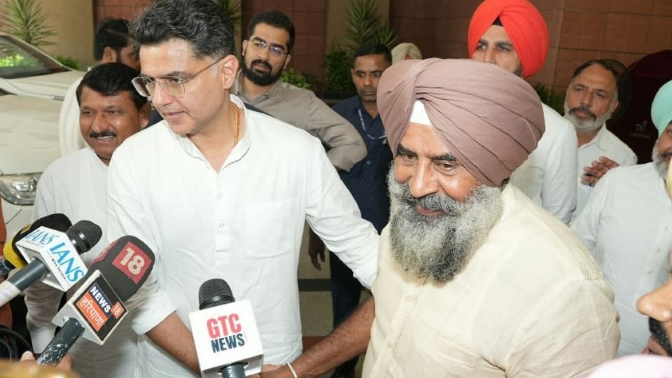 Punjab Congress incharge Sachin Pilot punjab visit Moga today all update