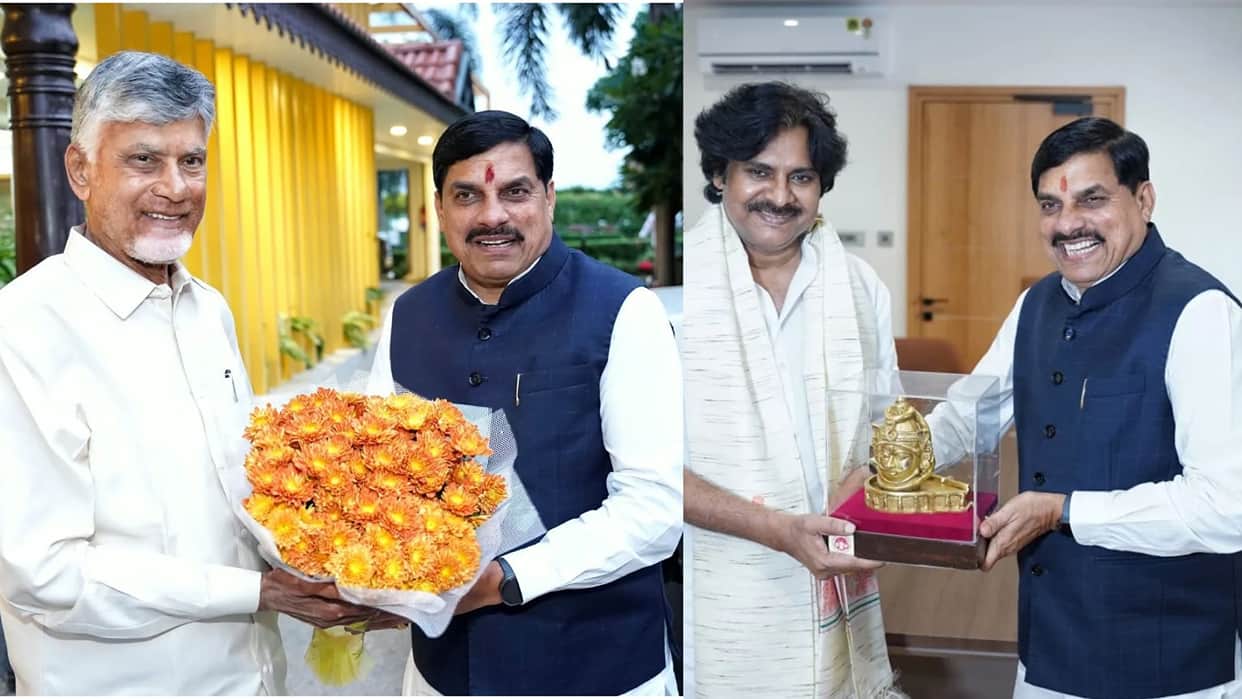 MP CM Woos Andhra Investors for State Investment, Invites Them to GIS 2027