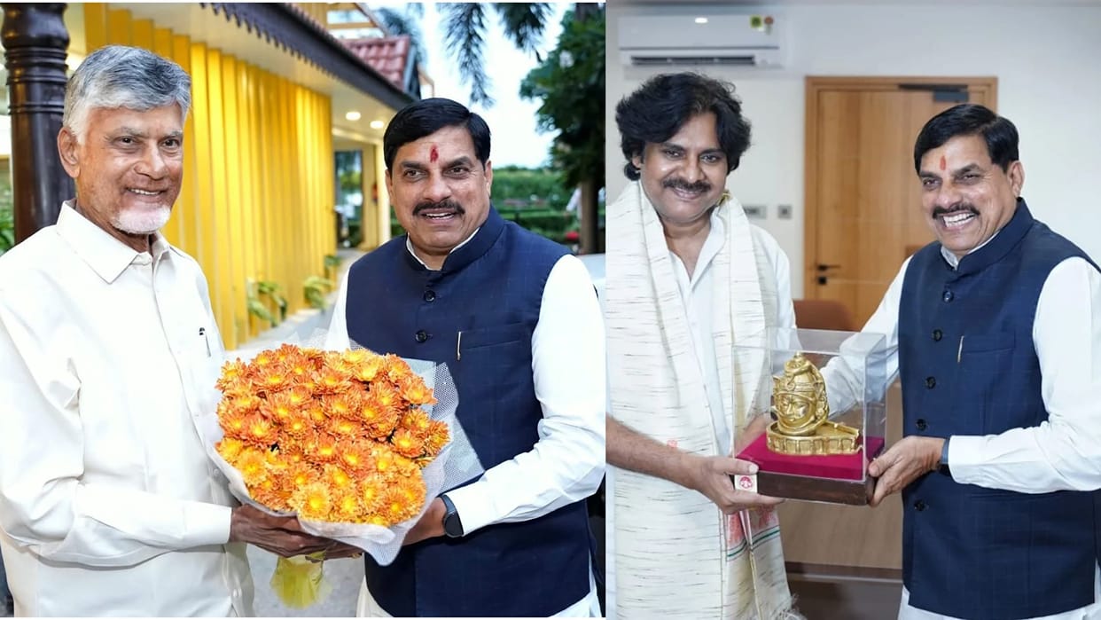 MP CM Woos Andhra Investors for State Investment, Invites Them to GIS 2027