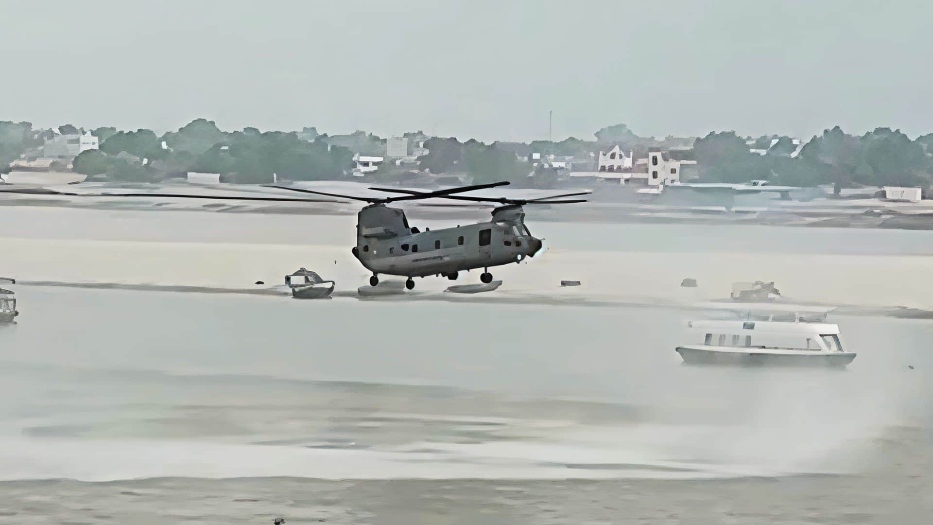 Air show across impenetrable security perimeter, solar-powered CCTV cameras installed across 10 blocks