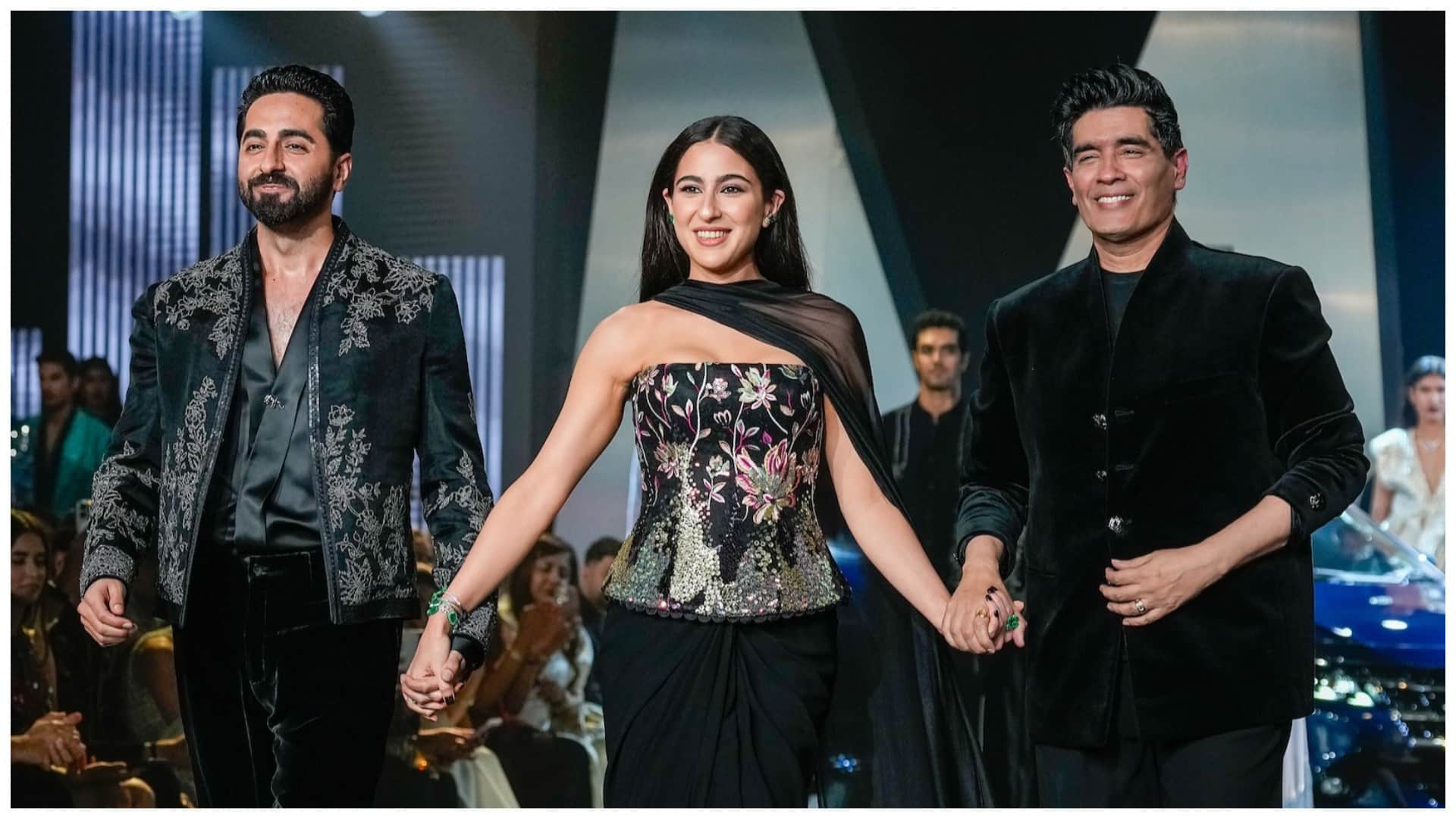 Ayushmann Khurrana and Sara Ali Khan turn showstoppers for Manish Malhotra in Lakme Fashion Week 2026