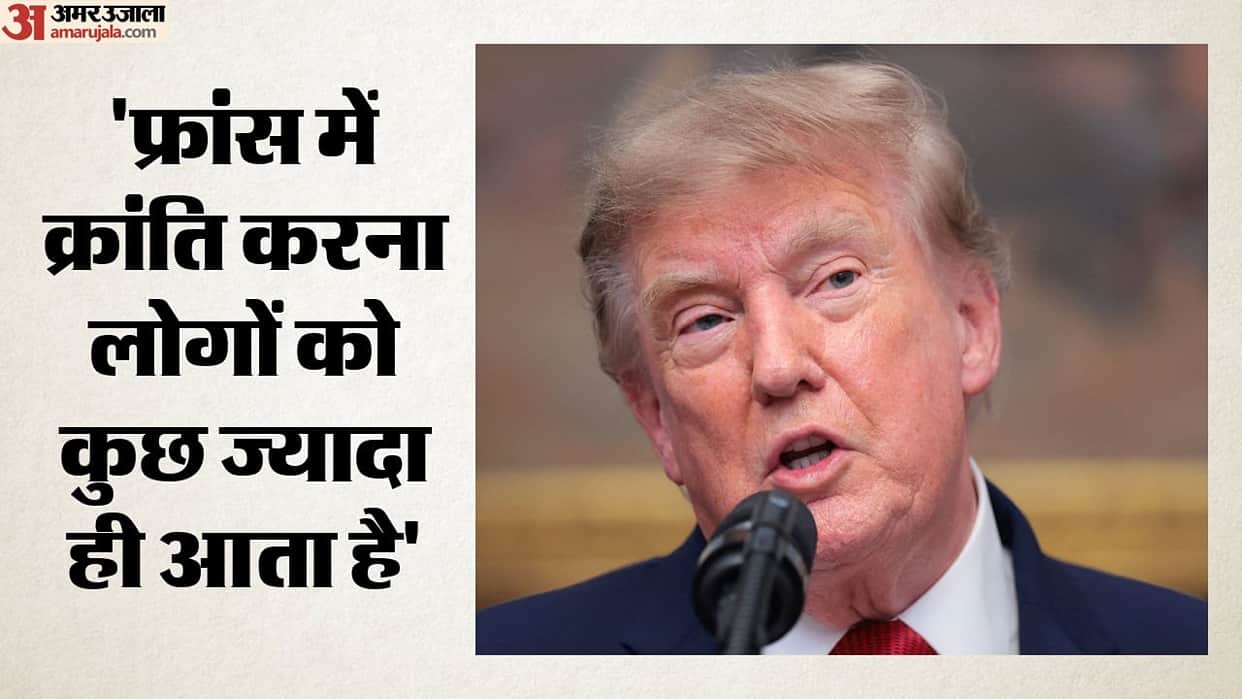 Turmoil on streets of France Trump mocks situation remarking country habit of having revolutions while