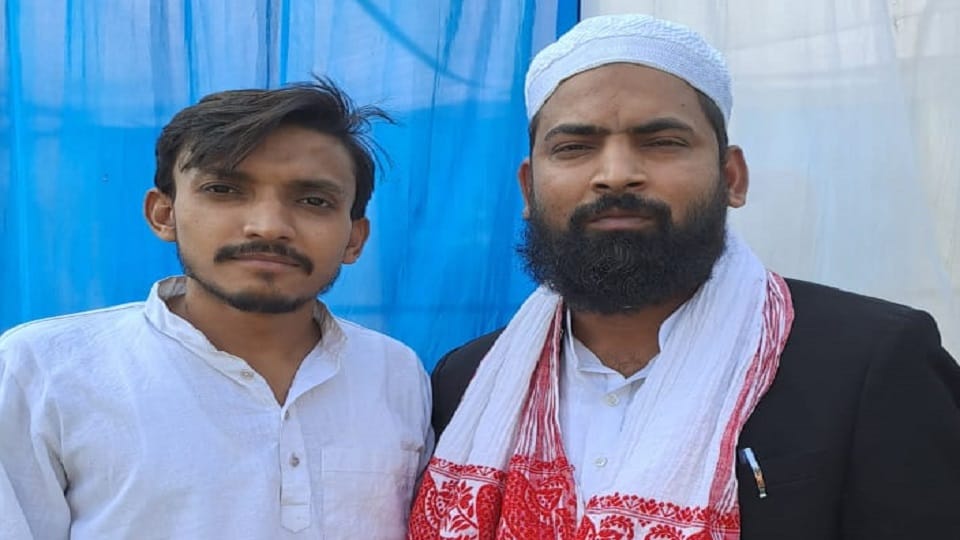 CJP worker Mohammad Junaid at AMU Sir Syed Day