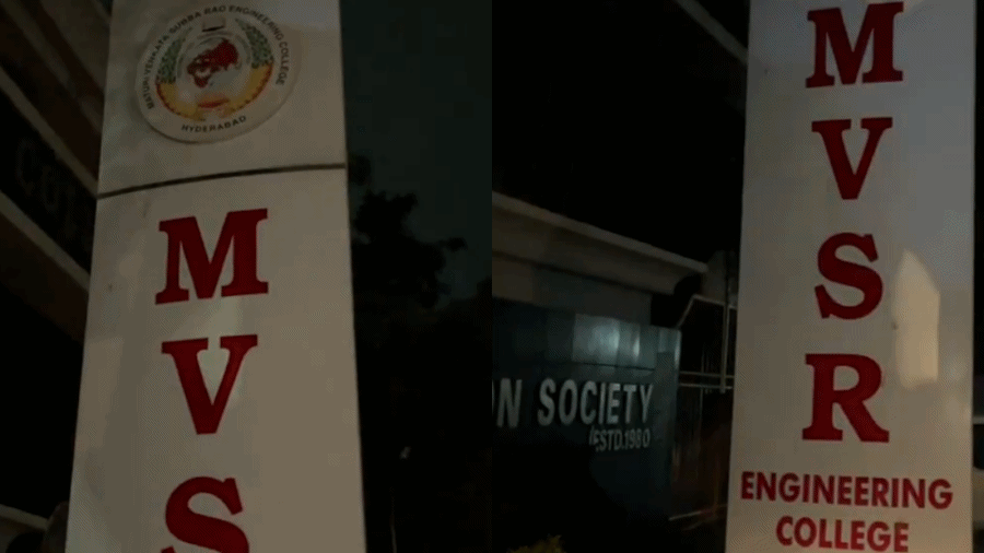 Telangana: Student killed, 14 injured after arch crashes at Dandiya event in Hyderabad engg college
