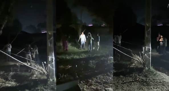Auraiya Violent clash between two groups in Kudarkot one person injured and referred to the district hospital
