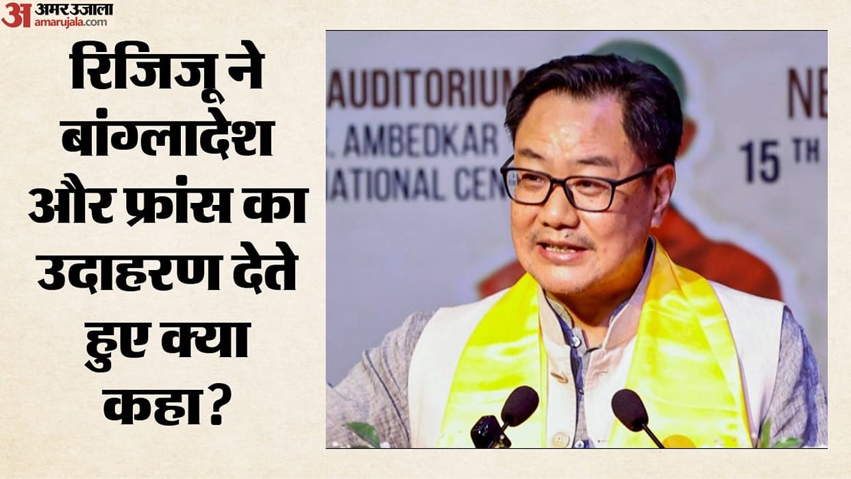Rijiju Targets Opposition Over SIR Alleges Conspiracy to Violence says India Is Neither Bangladesh Nor France