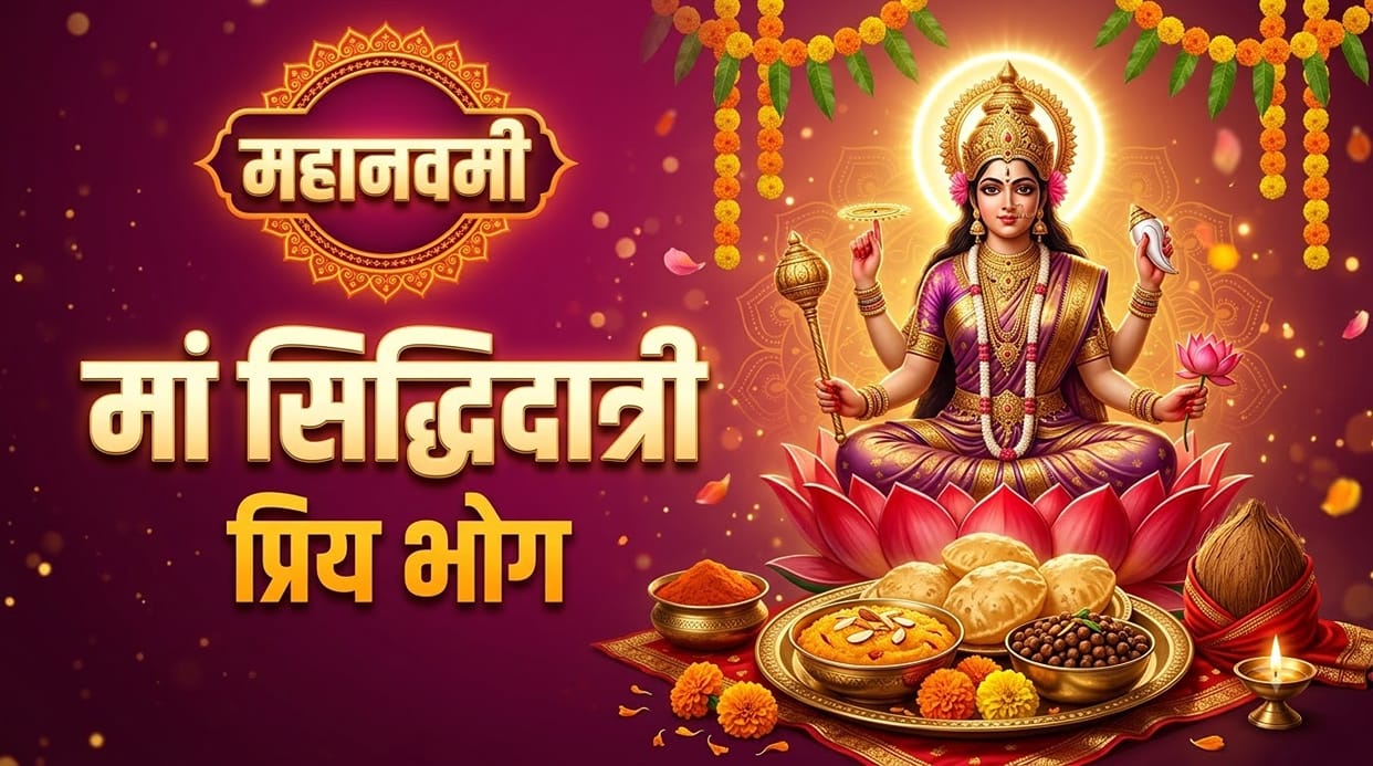 Maha Navami 2026: Maa siddhidatri favourite bhog recipe offer on navratri day 9