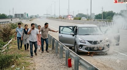 Car Catches Fire While Driving? Know Warning Signs, Safety Steps