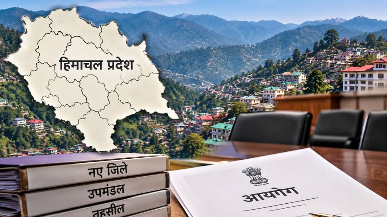 Himachal New Districts Reorganization Commission Dharam Chand Chaudhary