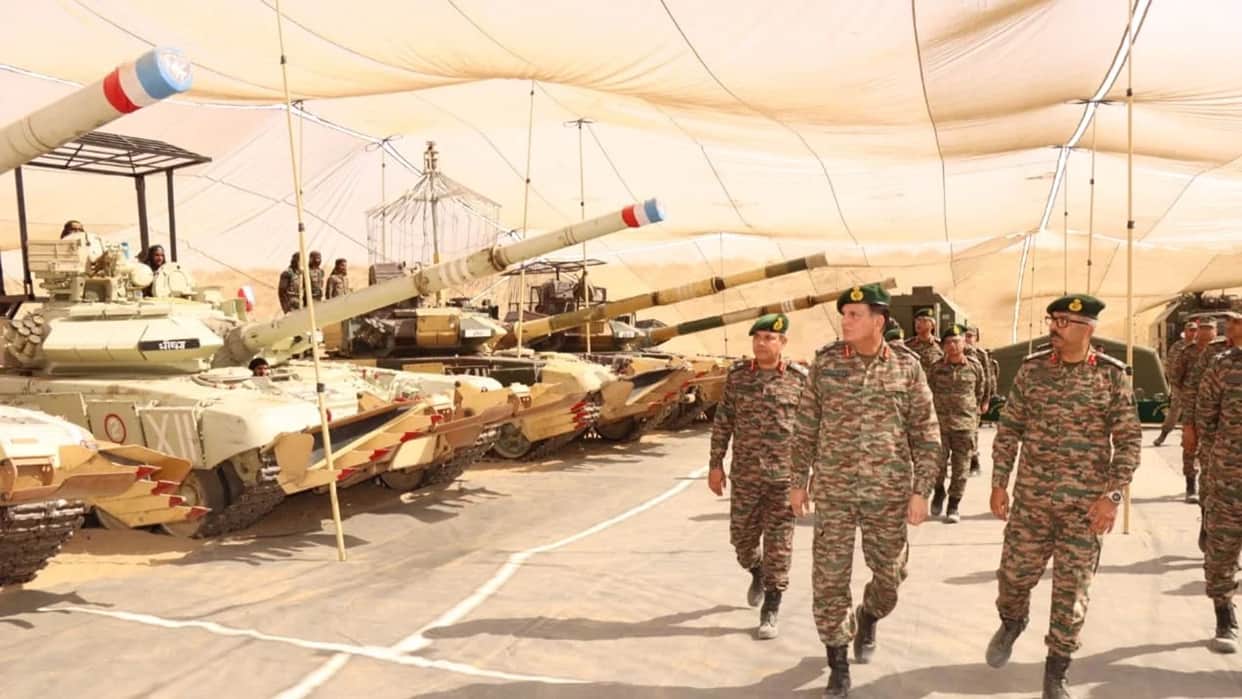 Army demonstrates its might in Jaisalmer; tests operational capabilities in multi-dimensional combat scenarios