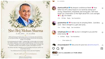 singer Neeti Mohans father passes away Shreya Ghoshal and Neha Dhupia offer condolences