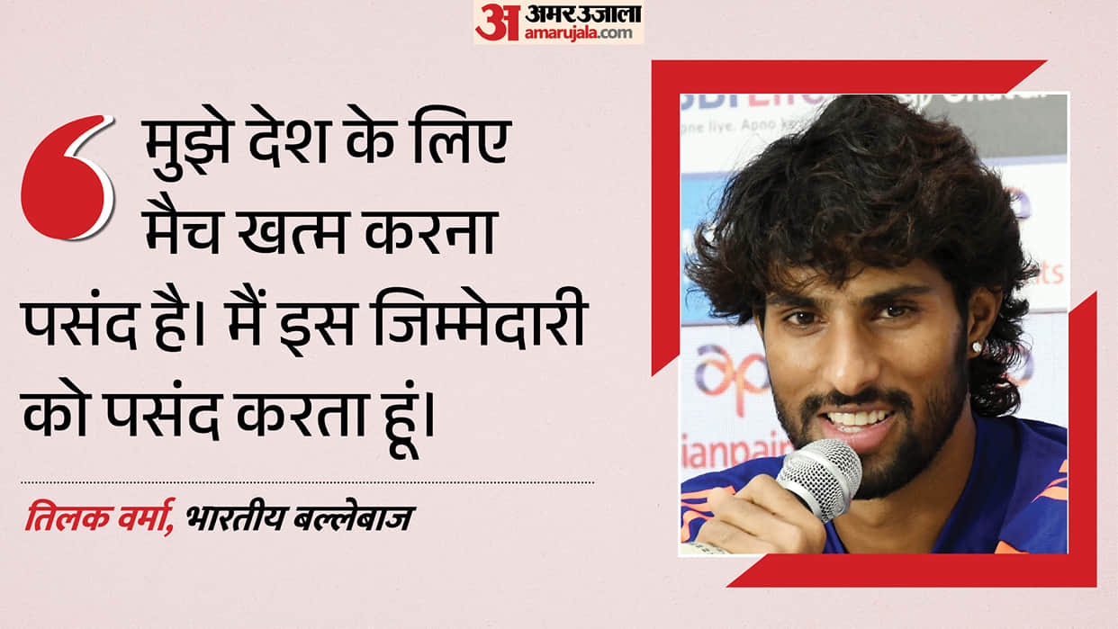 Tilak Varma Ready to Play Finisher for Team India Amid Top-Order Competition