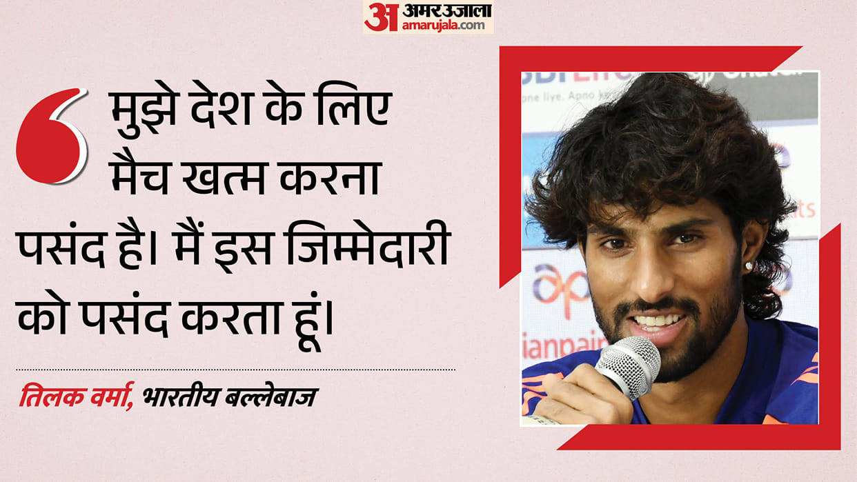Tilak Varma Ready to Play Finisher for Team India Amid Top-Order Competition