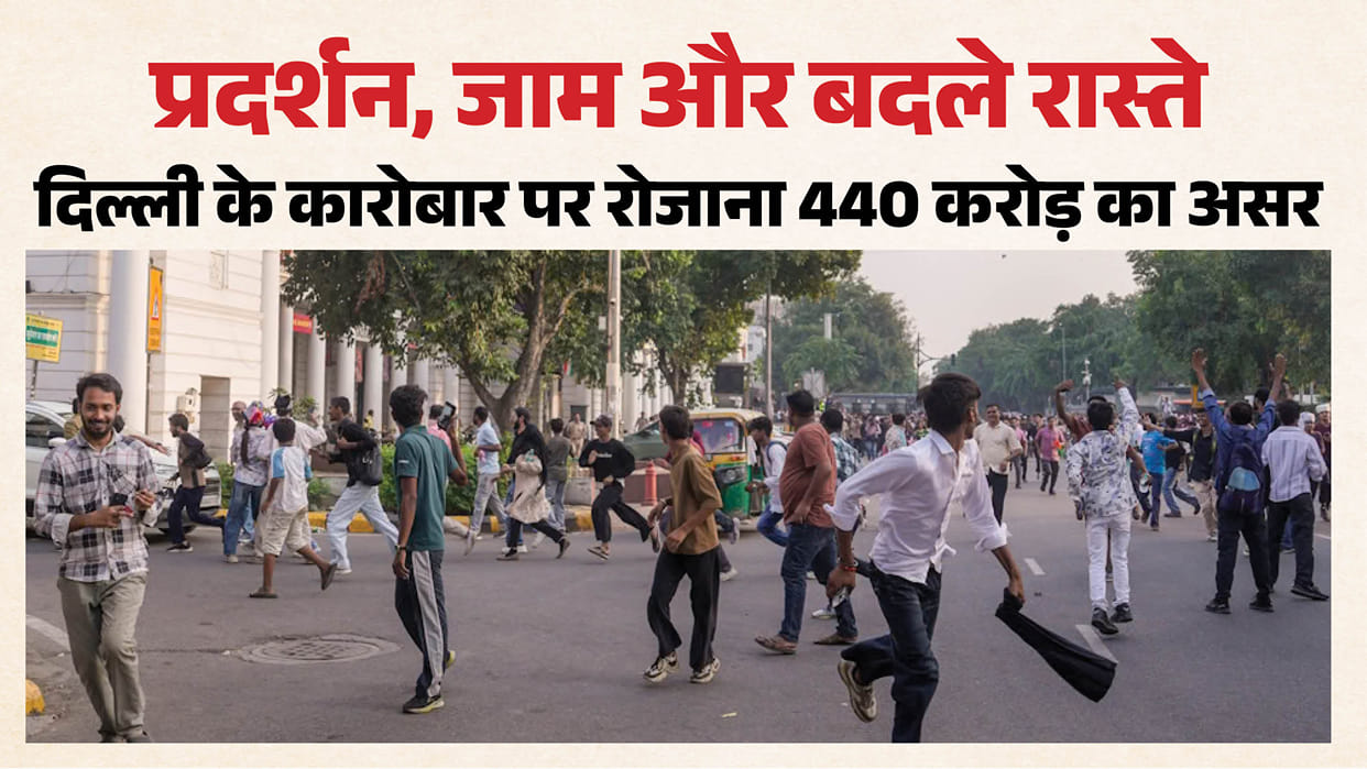 delhi protests trade impact 440 crore daily loss estimate cait