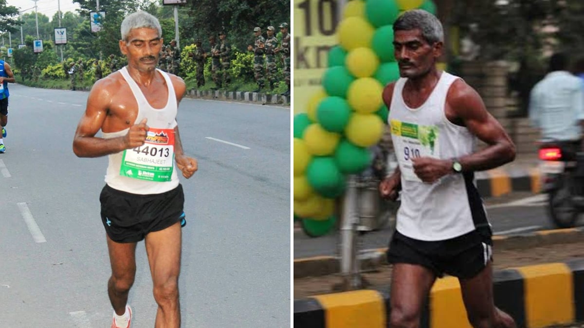 जज्बे को सलाम: 70 पार सभाजीत यादव ने 107 मिनट में पूरी की हाफ मैराथन, जीता स्वर्ण पदक; जौनपुर का मान बढ़ाया